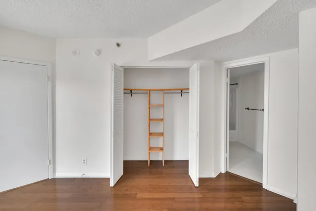 wooden floor in an empty room