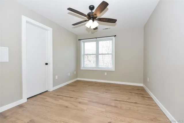 wooden floor in an empty room