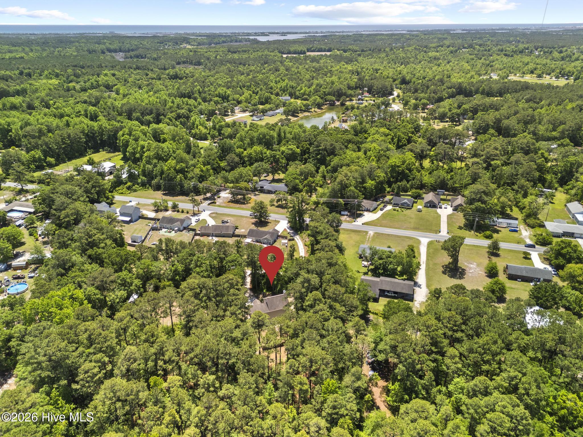 525 Old Folkstone Road Holly Ridge, NC 28445 - Photo 41 of 45 Aerial 15