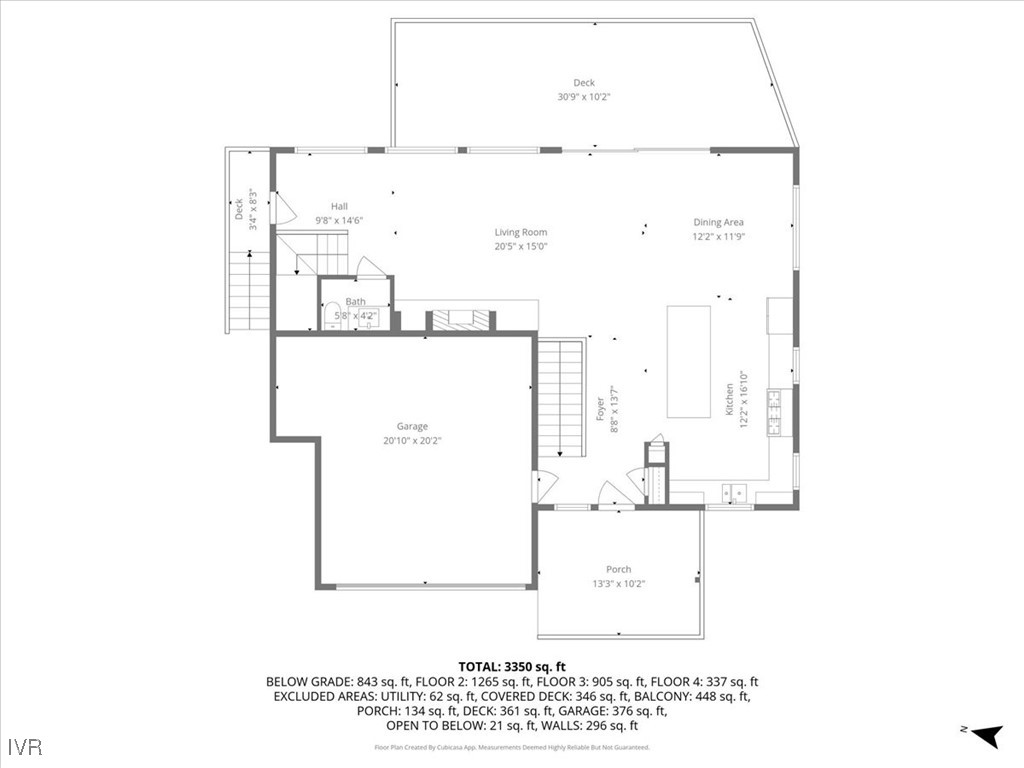 877 Tyner Way Incline Village, NV 89451 - Photo 40 of 43 Main Level Floorplan
