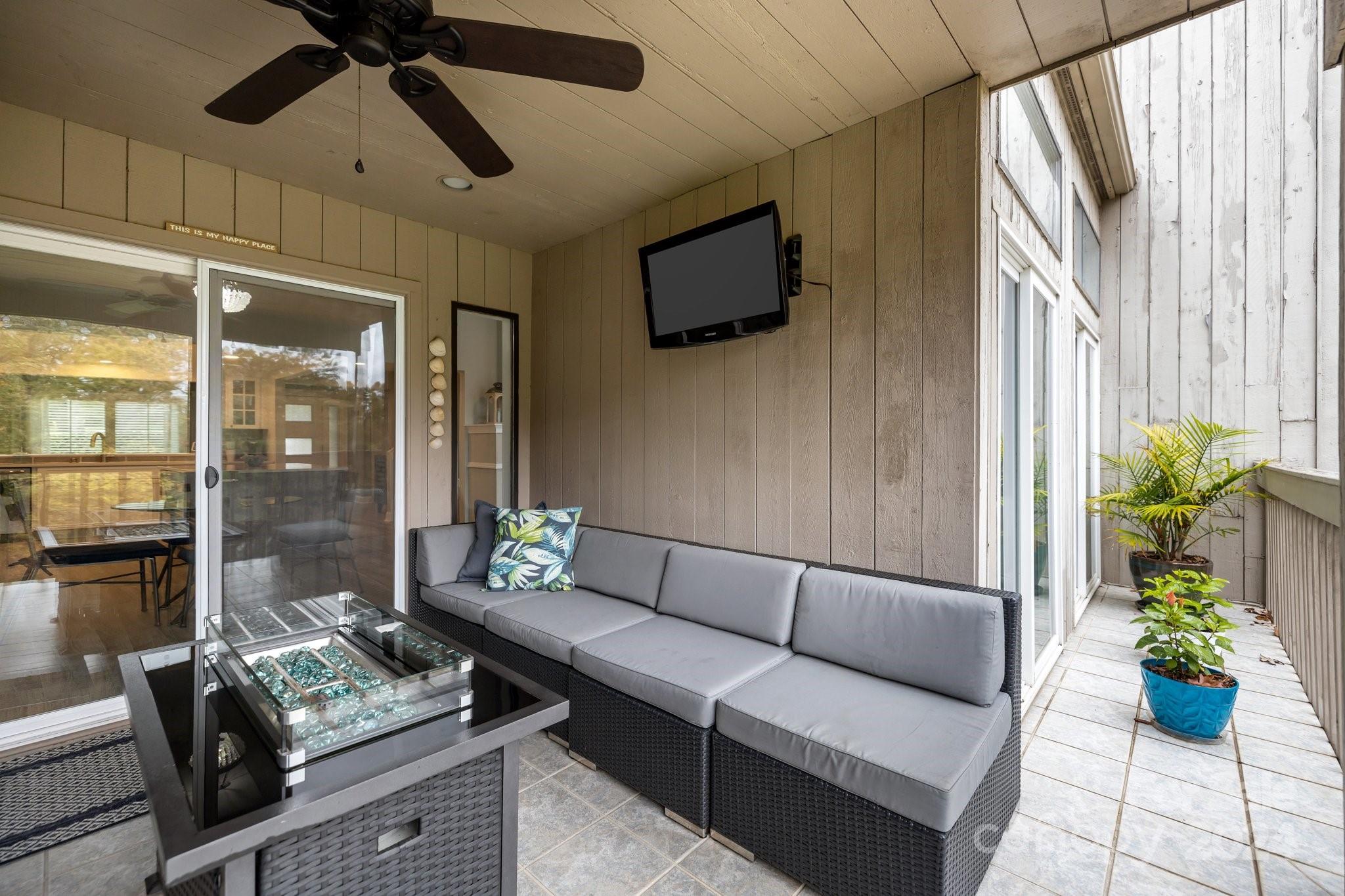 55 Ridgeport Road Lake Wylie, SC 29710 - Photo 16 of 45 a living room with furniture and a floor to ceiling window