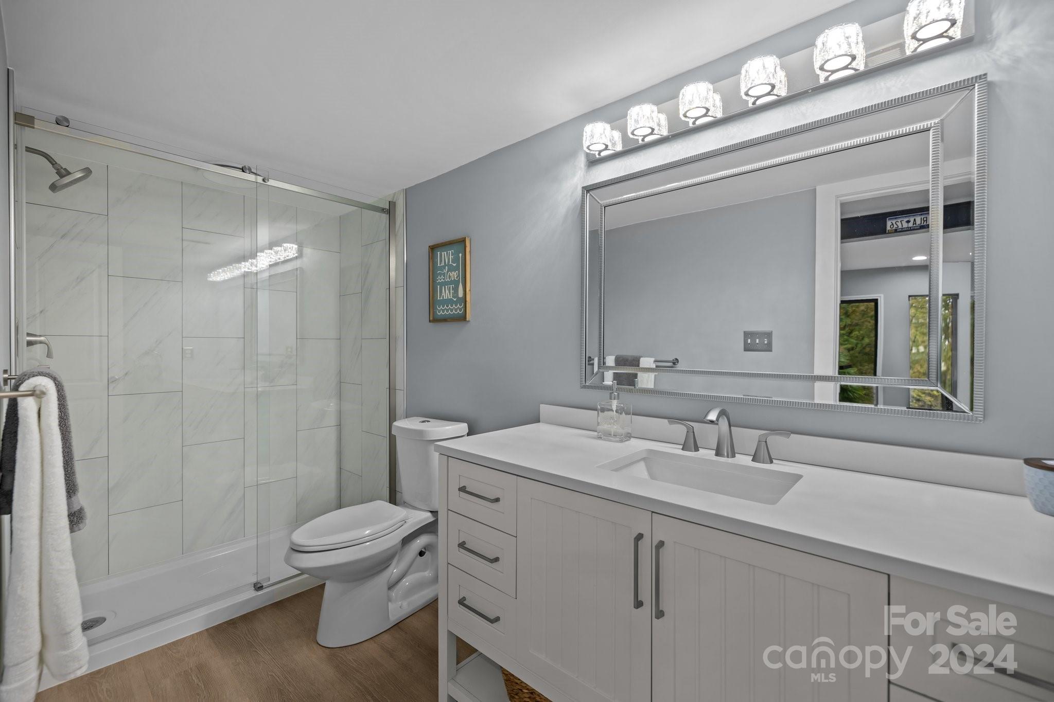 55 Ridgeport Road Lake Wylie, SC 29710 - Photo 32 of 45 a bathroom with a sink a toilet and shower
