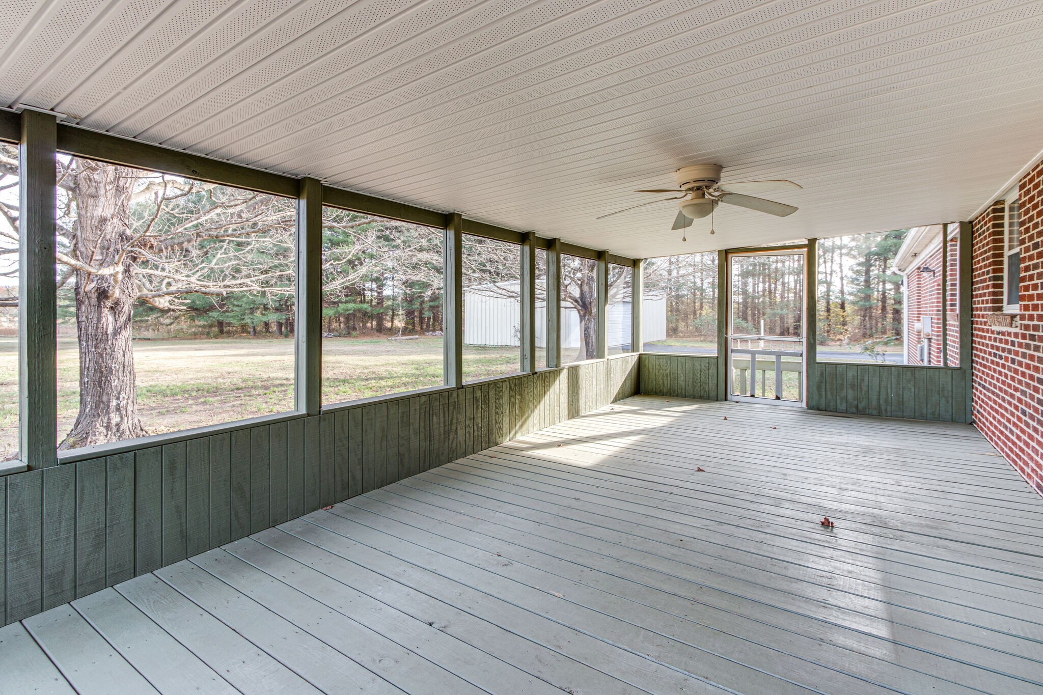 3083 Hickerson Road Manchester, TN 37355 - Photo 27 of 34 a view of empty room with wooden floor and fan