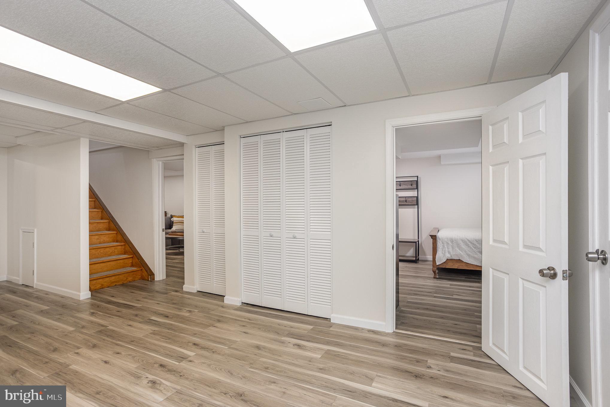 1900 Juniper Road Edgewood, MD 21040 - Photo 23 of 38 a view of a hallway with wooden floor and staircase