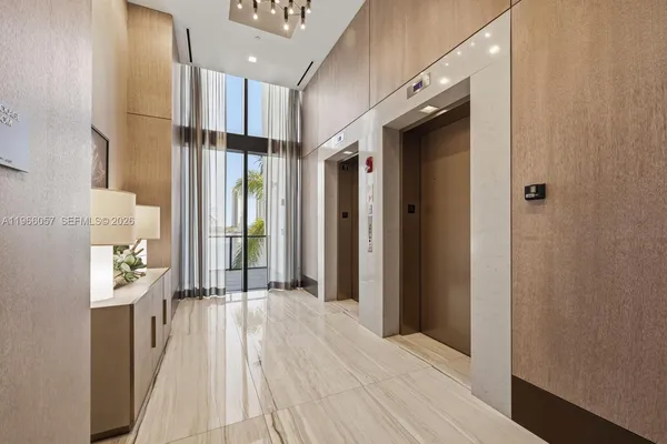 a view of entryway and hall