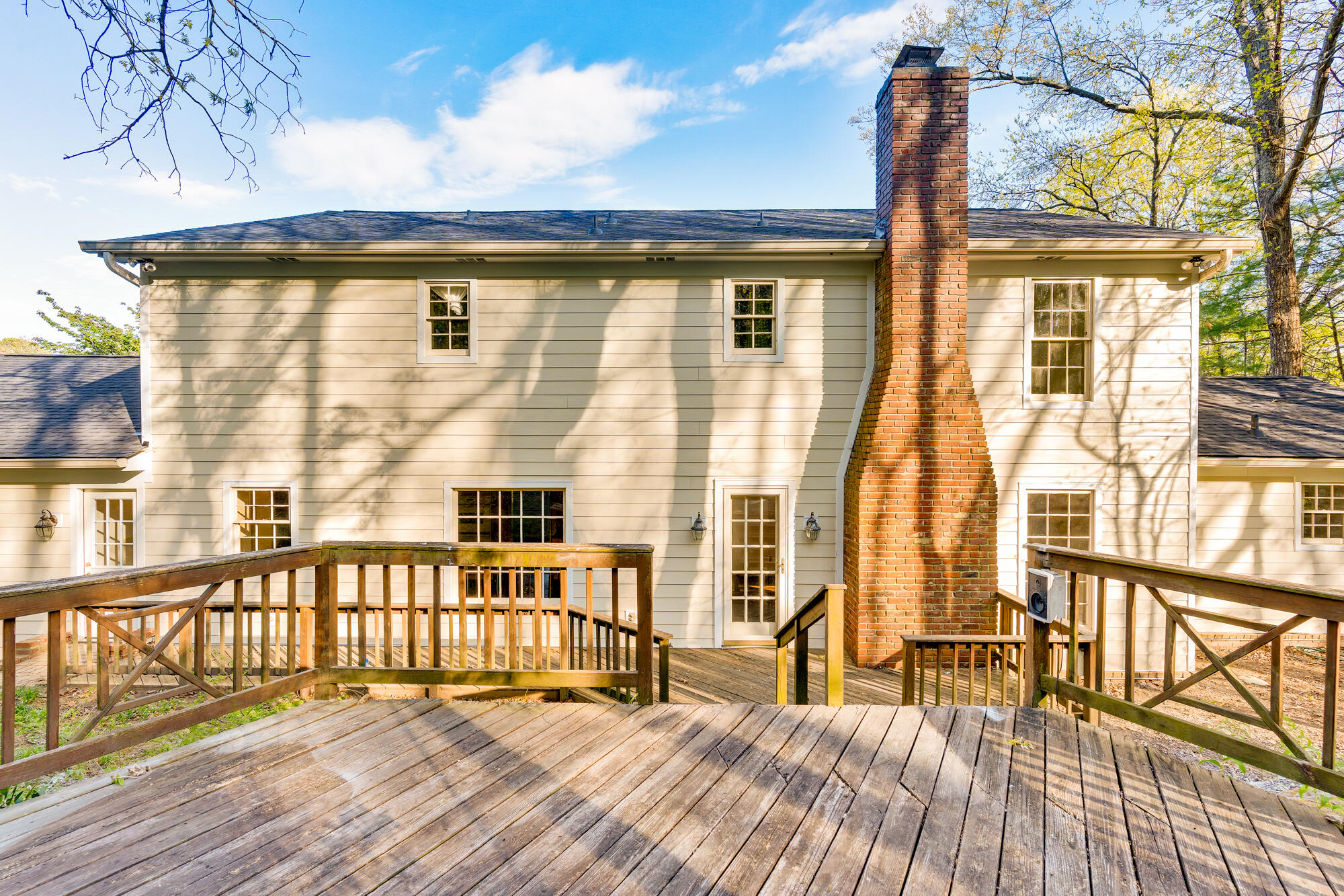 408 Fort Trace Road Lookout Mountain, GA 30750 - Photo 56 of 68 Deck in Backyard