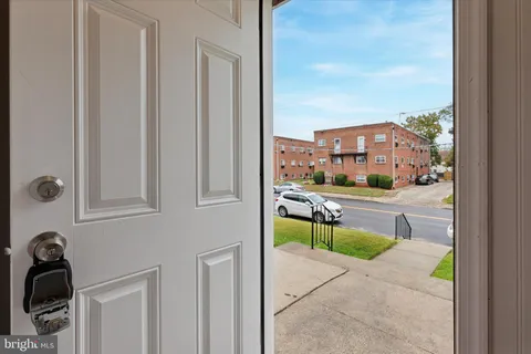 a view of a terrace with chairs