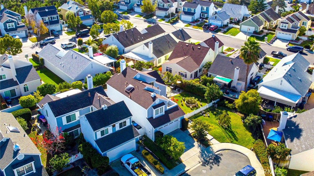 20975 Sequoia Lane Mission Viejo, CA 92691 - Photo 36 of 47 an aerial view of residential houses with outdoor space