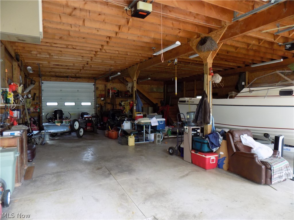 10002 B Mudbrook Road Huron, OH 44839 - Photo 33 of 35 45'x31' pole barn with full 2nd story, concrete floors, gas heater, separate electrical panel.