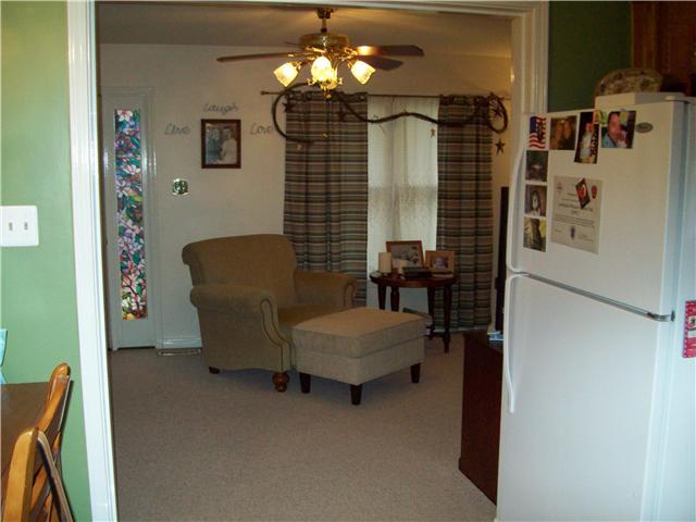 Kitchen looking into Family Room