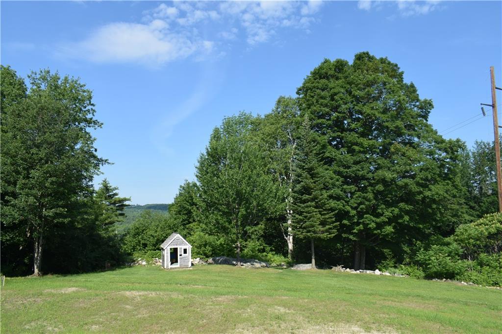 33 Brighton Hill Road Hebron, ME 04238 - Photo 32 of 35 Backyard with mountain views.