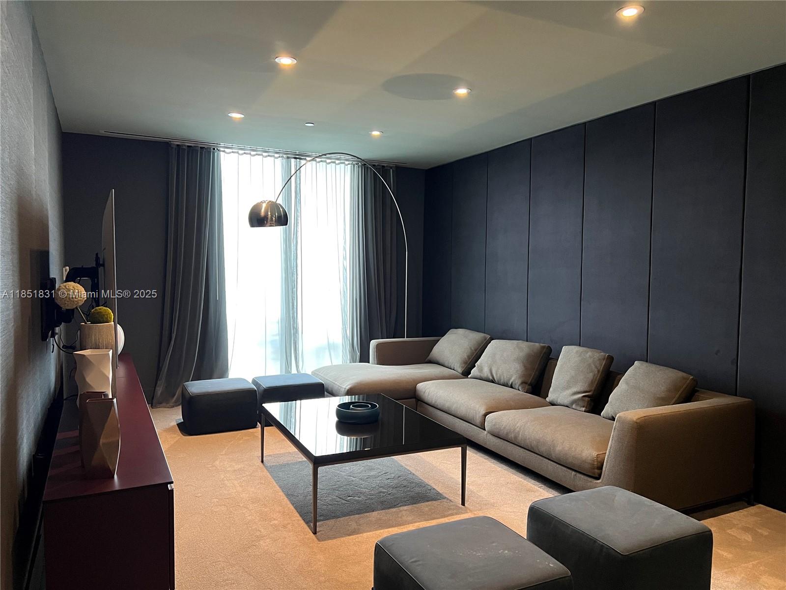 88 Southwest 7th Street, Unit 3007 Miami, FL 33130 - Photo 36 of 36 a living room with furniture and a window