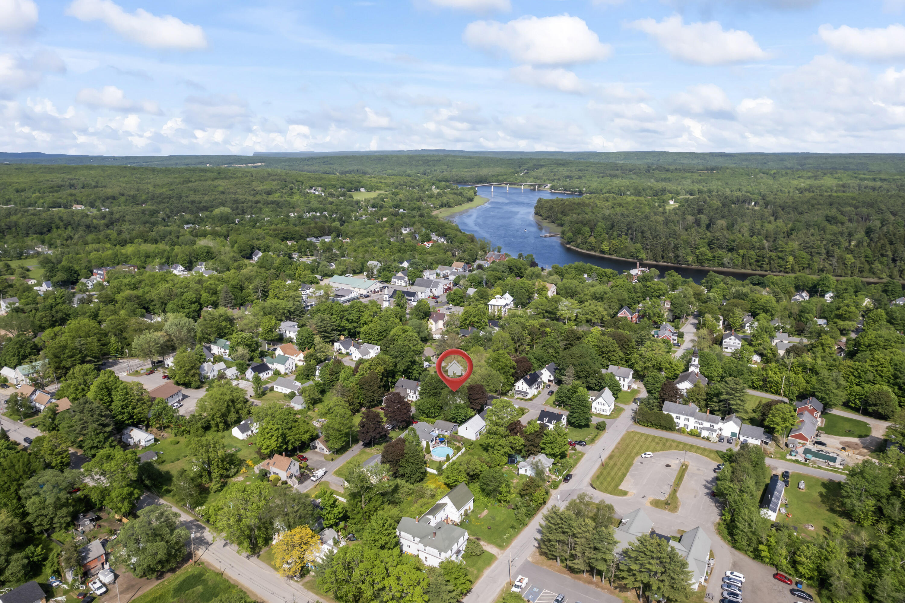 11 Center Street Richmond, ME 04357 - Photo 56 of 65 Aerial View
