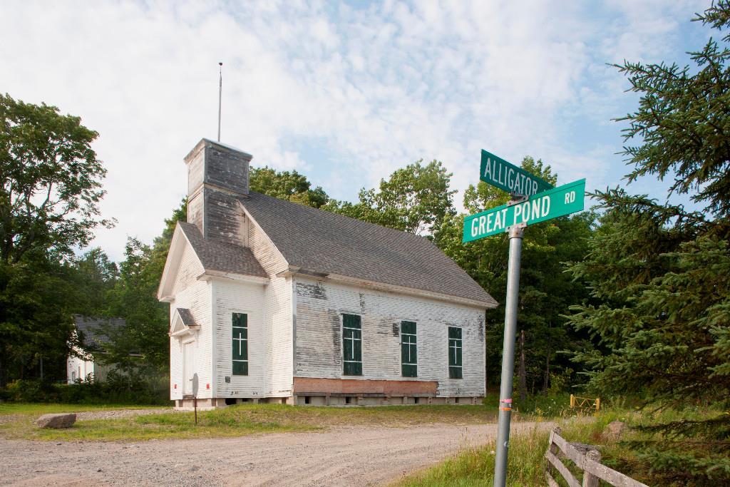 1223 Great Pond Road Aurora, ME 04408 - Photo 27 of 28 On the corner of Great Pond Rd and...