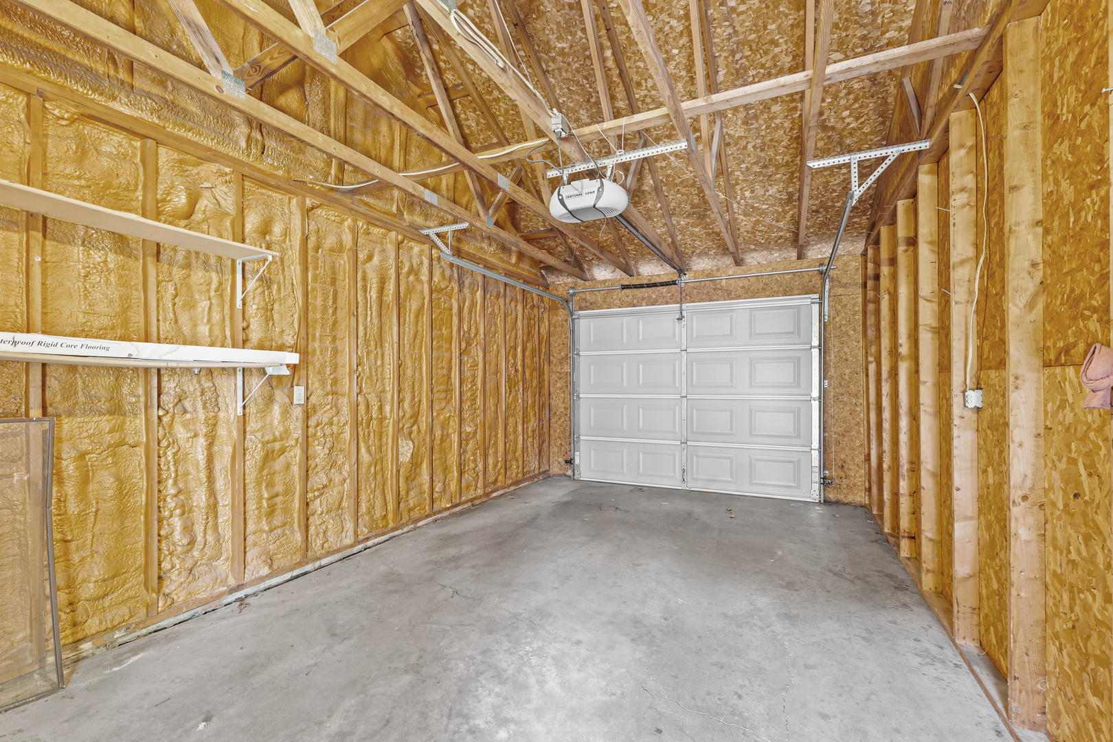 1304 Christopher Circle, Unit 1 Urbana, IL 61802 - Photo 15 of 18 a view of a room with wooden walls and stairs