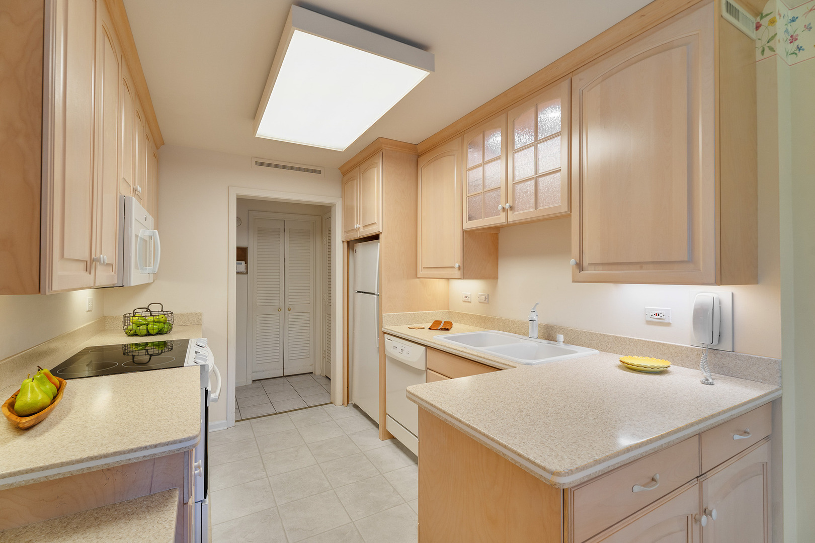 22 Park Lane, Unit 203 Park Ridge, IL 60068 - Photo 14 of 33 a kitchen that has a sink and a stove in it