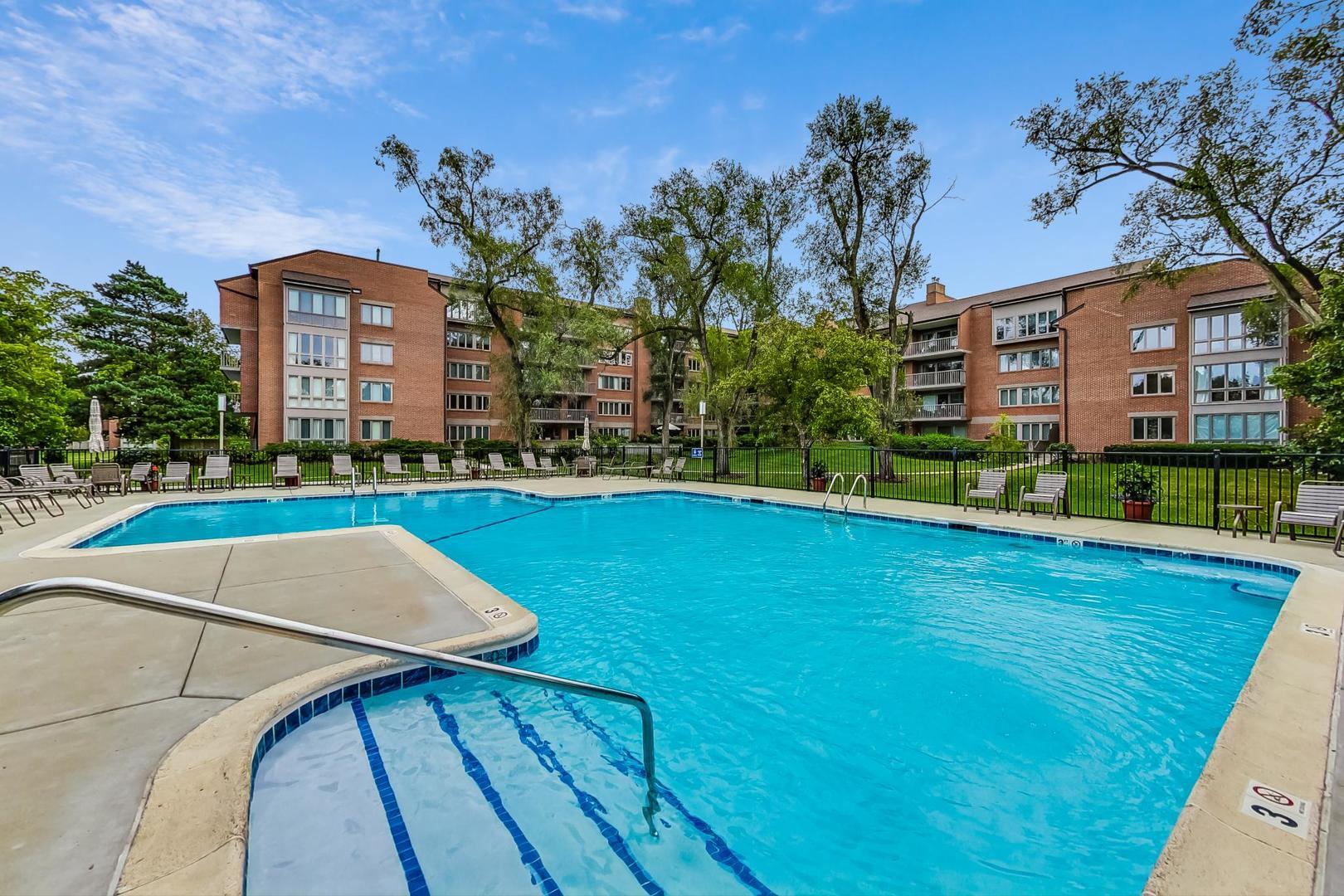 22 Park Lane, Unit 203 Park Ridge, IL 60068 - Photo 27 of 33 a view of outdoor space yard and swimming pool