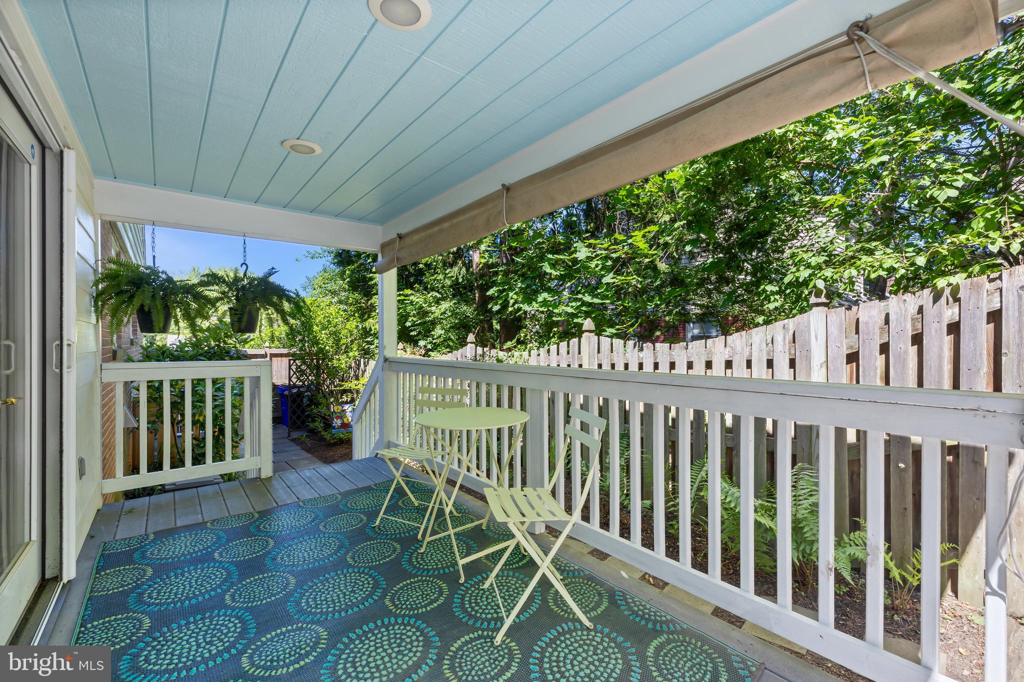4711 Edgefield Road Bethesda, MD 20814 - Photo 46 of 48 Side covered porch off of kitchen