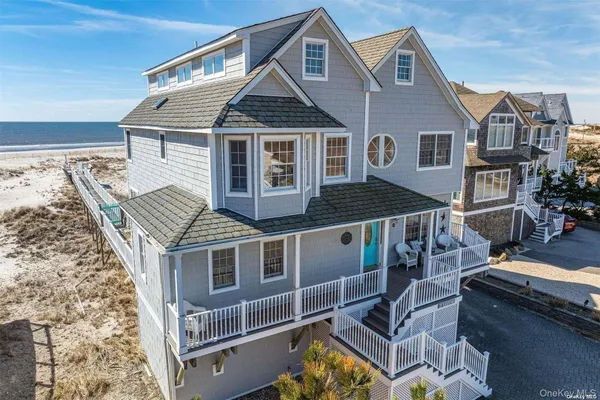 a front view of a house with balcony
