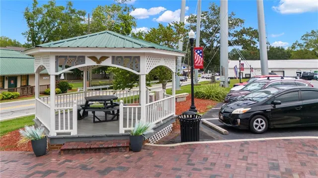 a view of a sign board