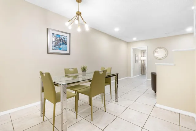 a view of a hallway with entryway