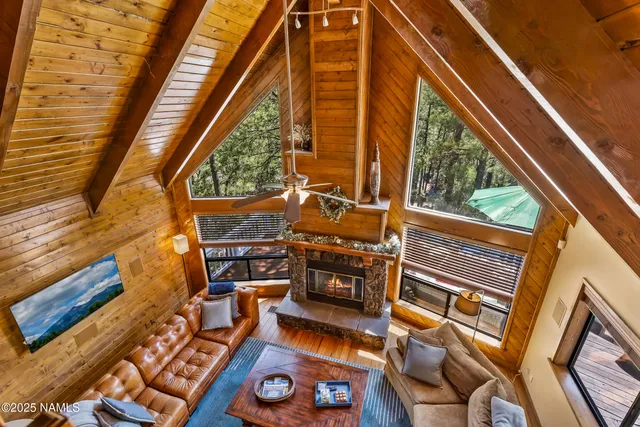 a view of a balcony with chairs