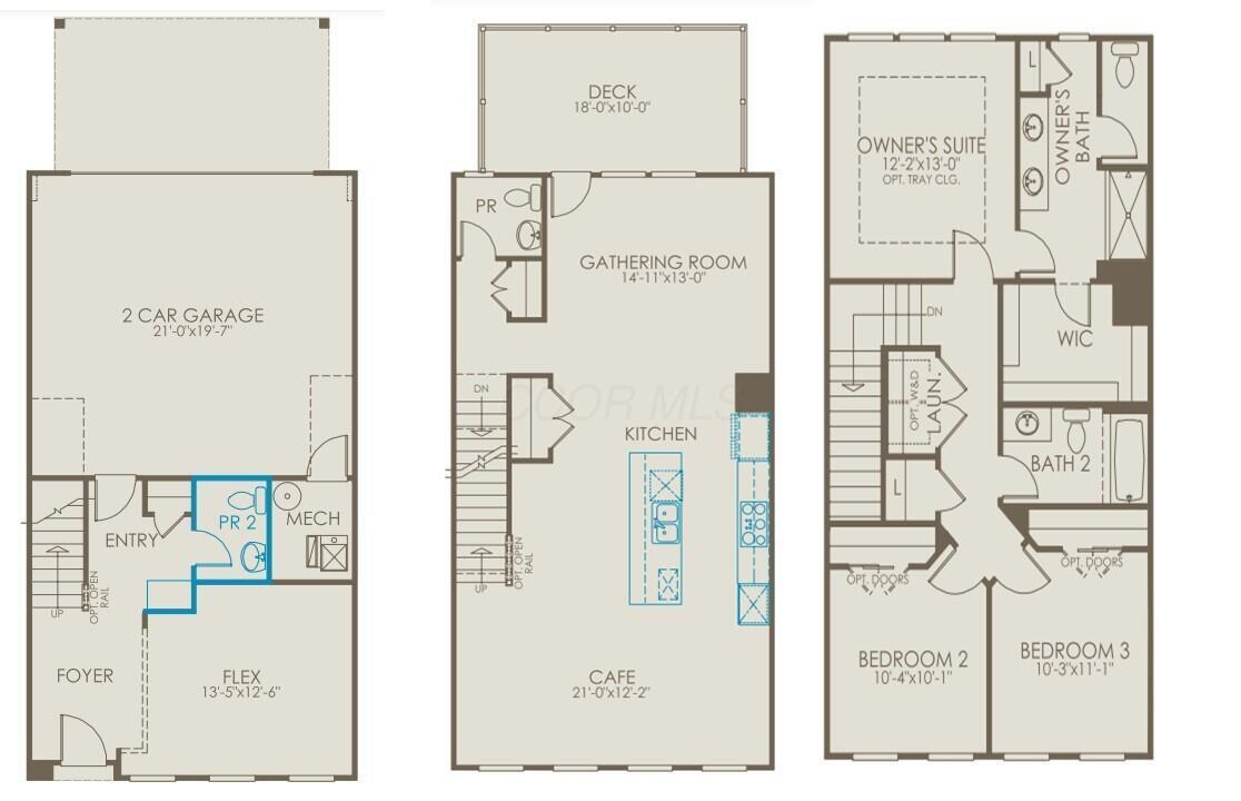 4201 Tuller Road, Unit LOT 1002 Dublin, OH 43017 - Photo 46 of 50 Floorplan