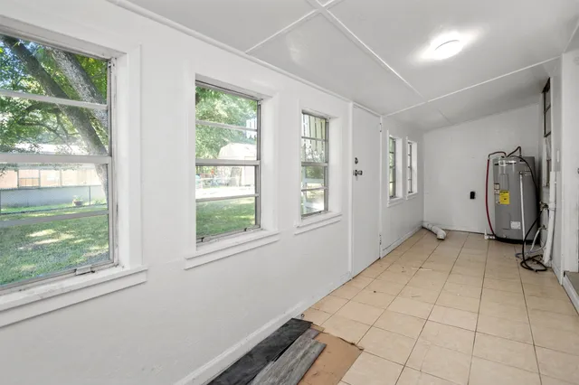 a view of a storage & utility room