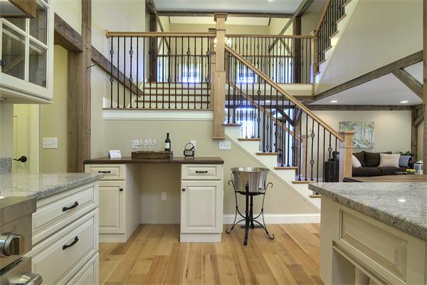 410 High Plain Road Andover, MA 01810 - Photo 23 of 30 a kitchen with sink cabinets and entryway