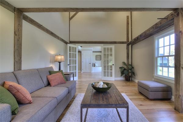 410 High Plain Road Andover, MA 01810 - Photo 9 of 30 a living room with furniture and wooden floor