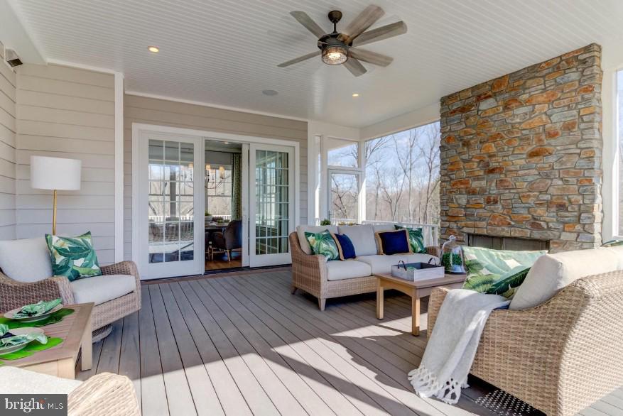 718 South Waterloo Road Devon, PA 19333 - Photo 11 of 25 a living room with furniture and a fireplace