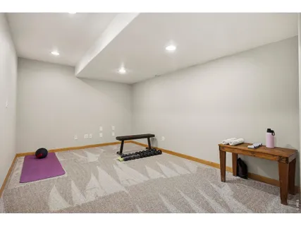 a room with furniture and a potted plant