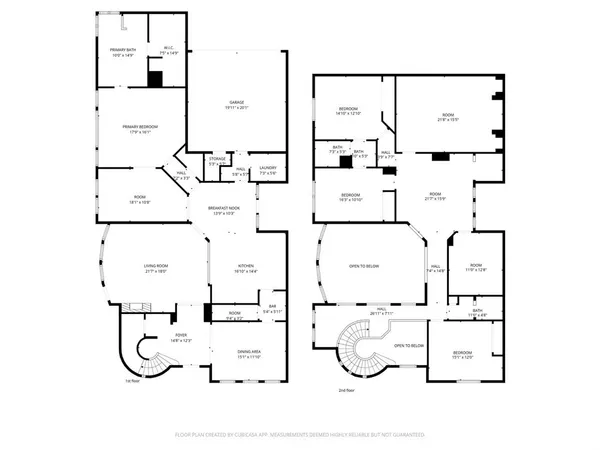 a picture of floor plan