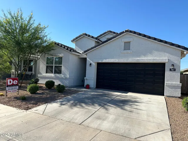 a house view with a outdoor space