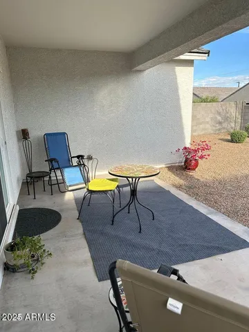 a view of a backyard with a tub