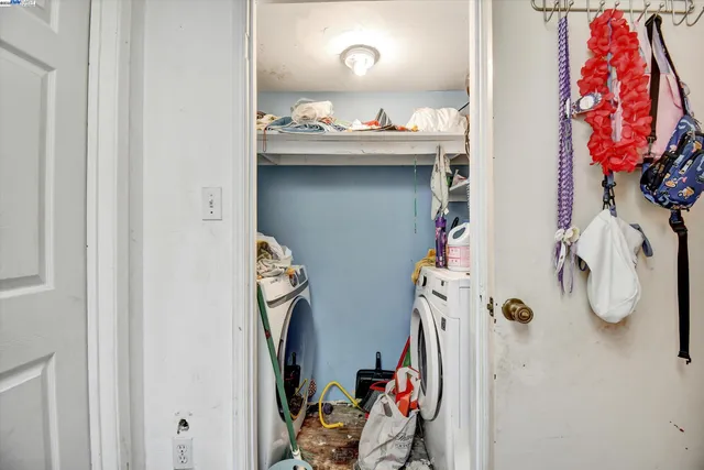 a view of water heater room
