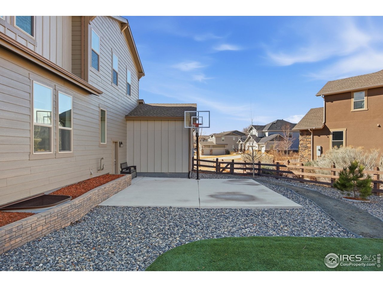 6402 Foothills View Place Fort Collins, CO 80528 - Photo 39 of 50 a view of a backyard of the house