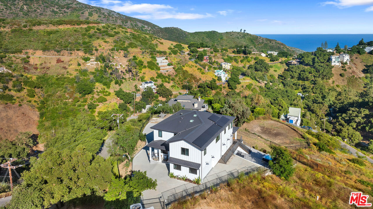 27148 Carrita Road Malibu, CA 90265 - Photo 23 of 27 an aerial view of a house with a yard