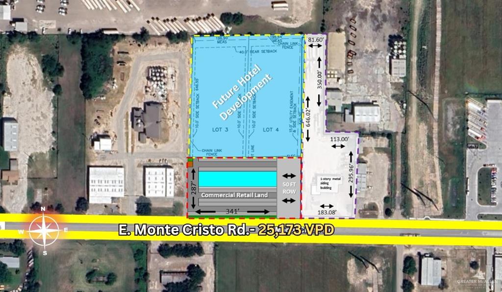 E East Monte Cristo Road Edinburg, TX 78541 - Photo 2 of 4 Map