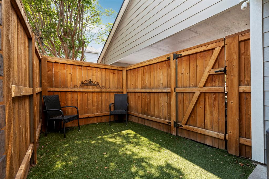 7635 Guadalupe Street, Unit 202 Austin, TX 78752 - Photo 17 of 22 Private fenced yard.
