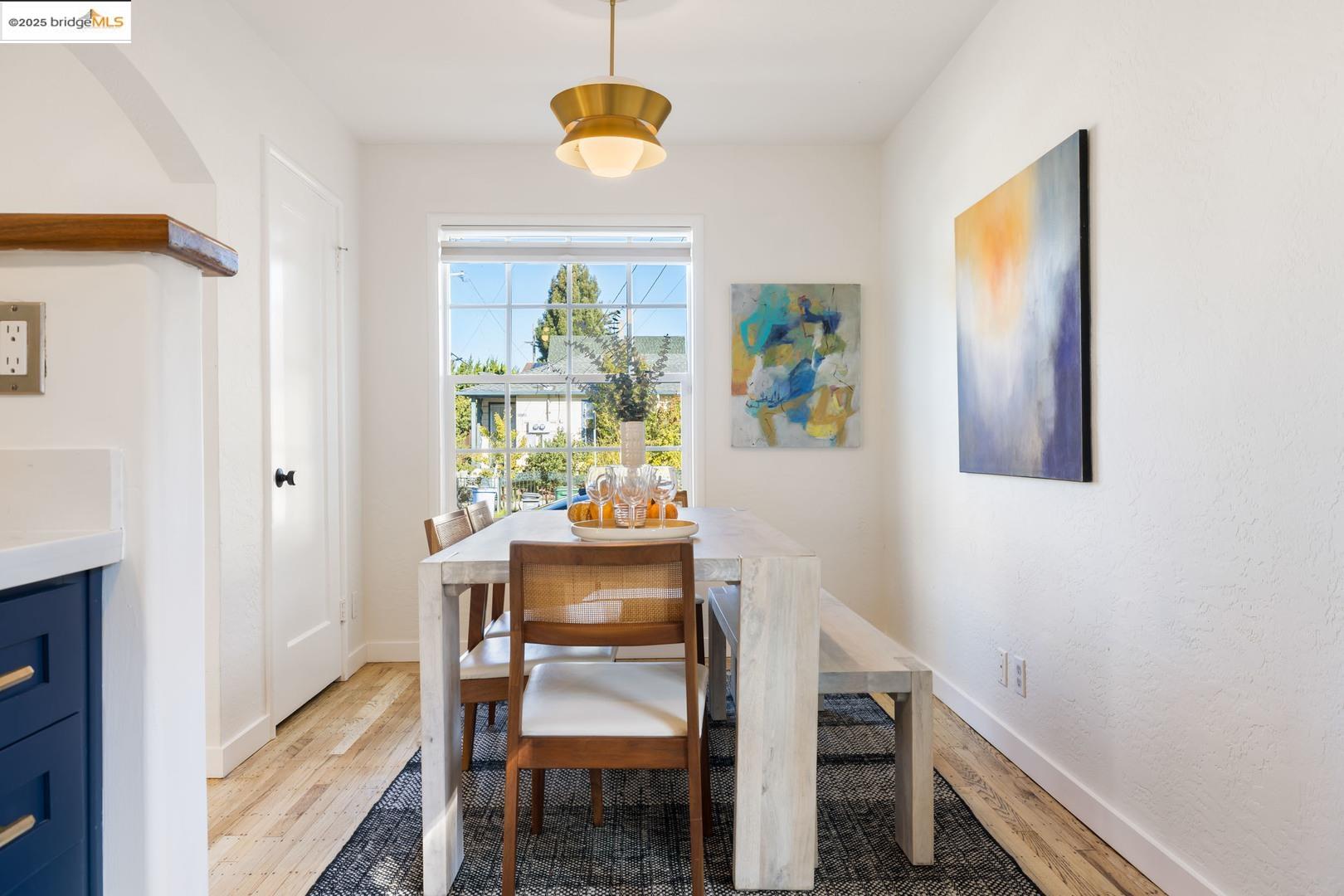 2829 California Street Berkeley, CA 94703 - Photo 8 of 20 a dining room with furniture and window