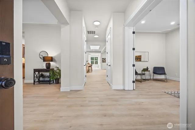 a view of a living room