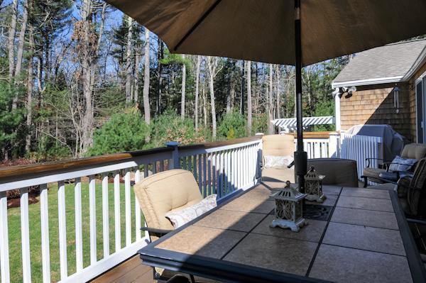 435 Walnut Plain Road Rochester, MA 02770 - Photo 3 of 8 a view of a patio on the deck