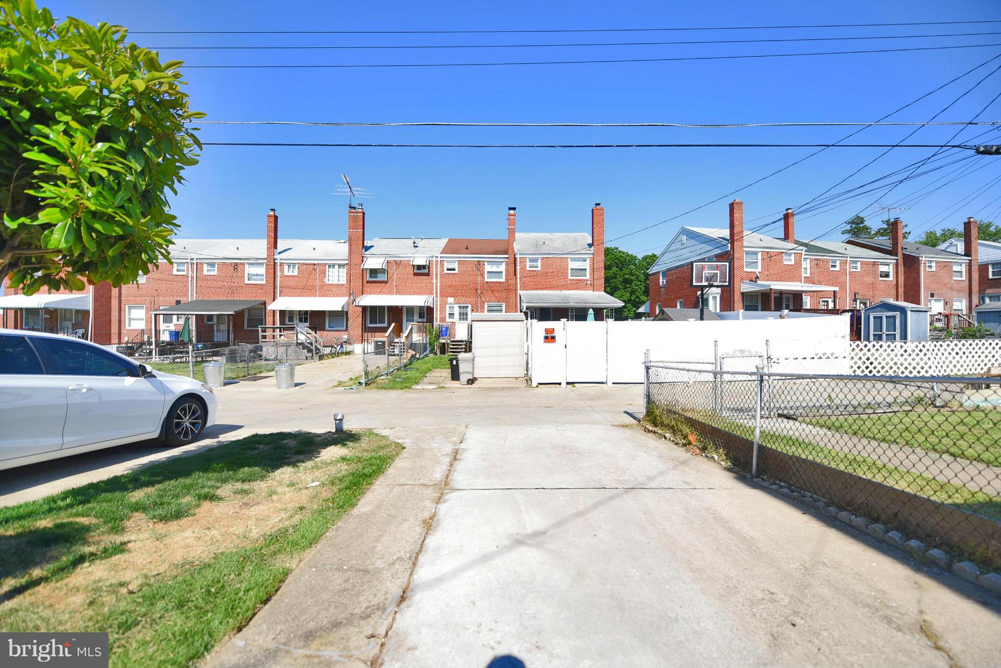 175 Bennett Road Baltimore, MD 21221 - Photo 25 of 29 Rear Parking Pad