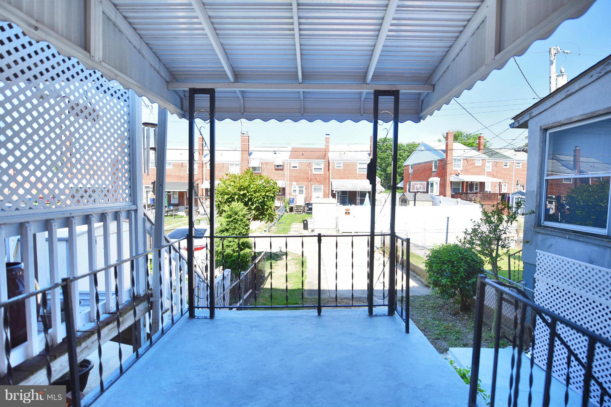 175 Bennett Road Baltimore, MD 21221 - Photo 27 of 29 Rear patio