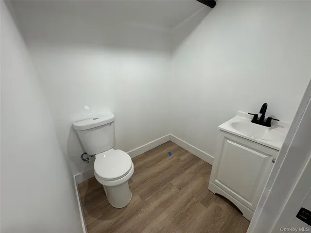 a view of a storage & utility room with a washer dryer