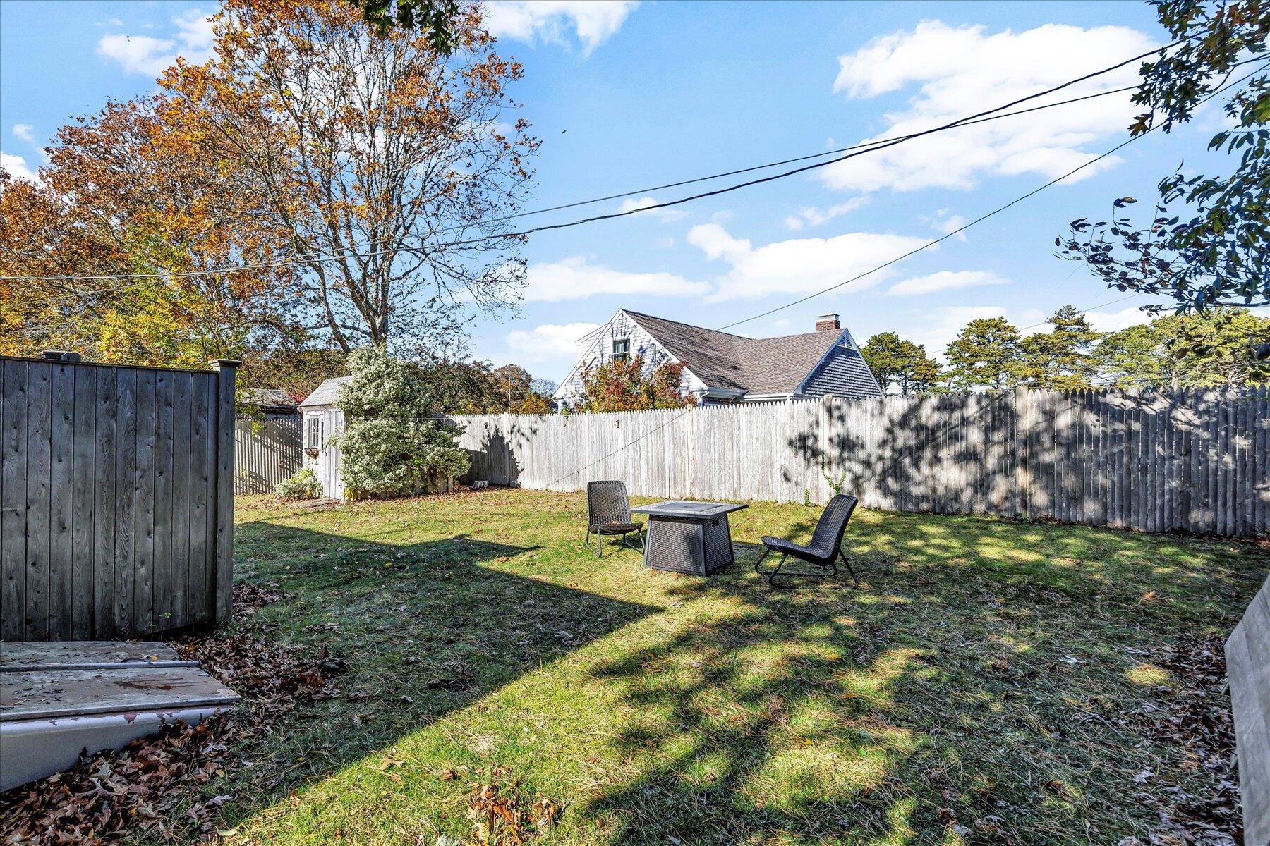 2 Rita Mary Street West Dennis, MA 02670 - Photo 8 of 39 a view of a back yard