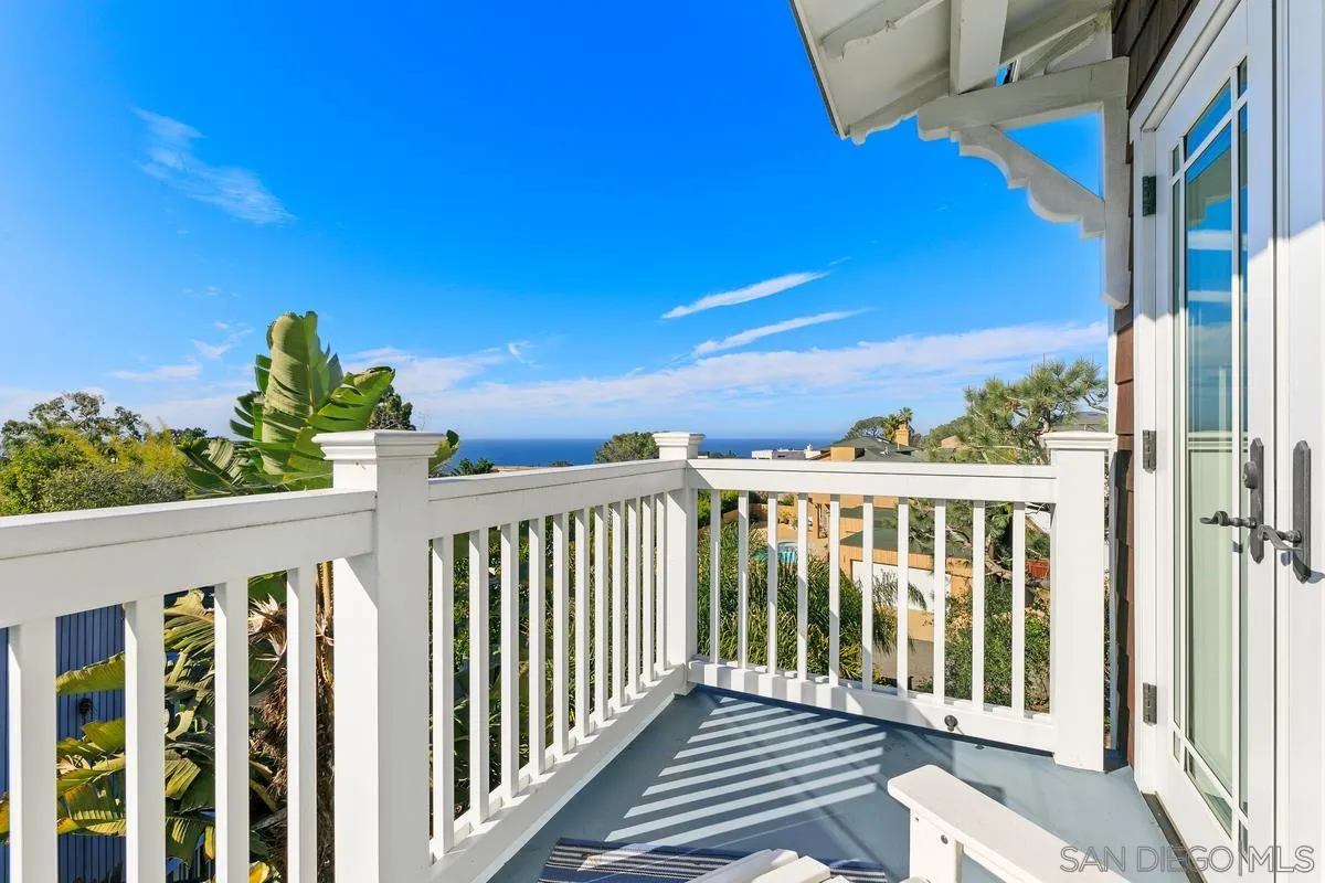 2254 Del Mar Heights Road Del Mar, CA 92014 - Photo 18 of 34 a view of a balcony with wooden fence