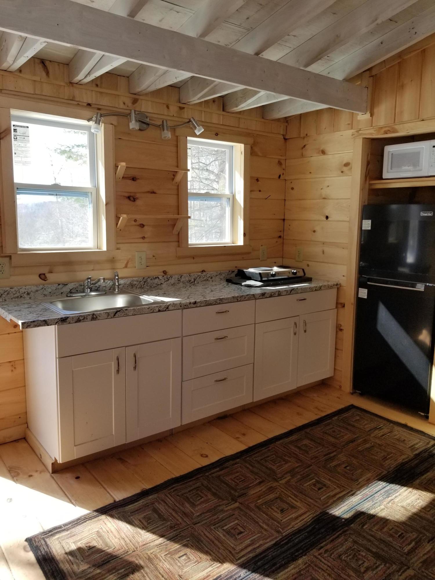 205 Sawyers Mills Road Starks, ME 04911 - Photo 17 of 20 Tiny Kitchen