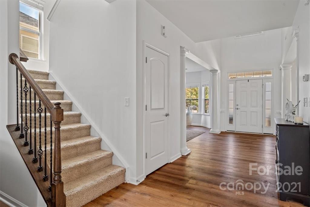 86646 Arrington Road Lancaster, SC 29720 - Photo 9 of 42 a view of an entryway with wooden floor
